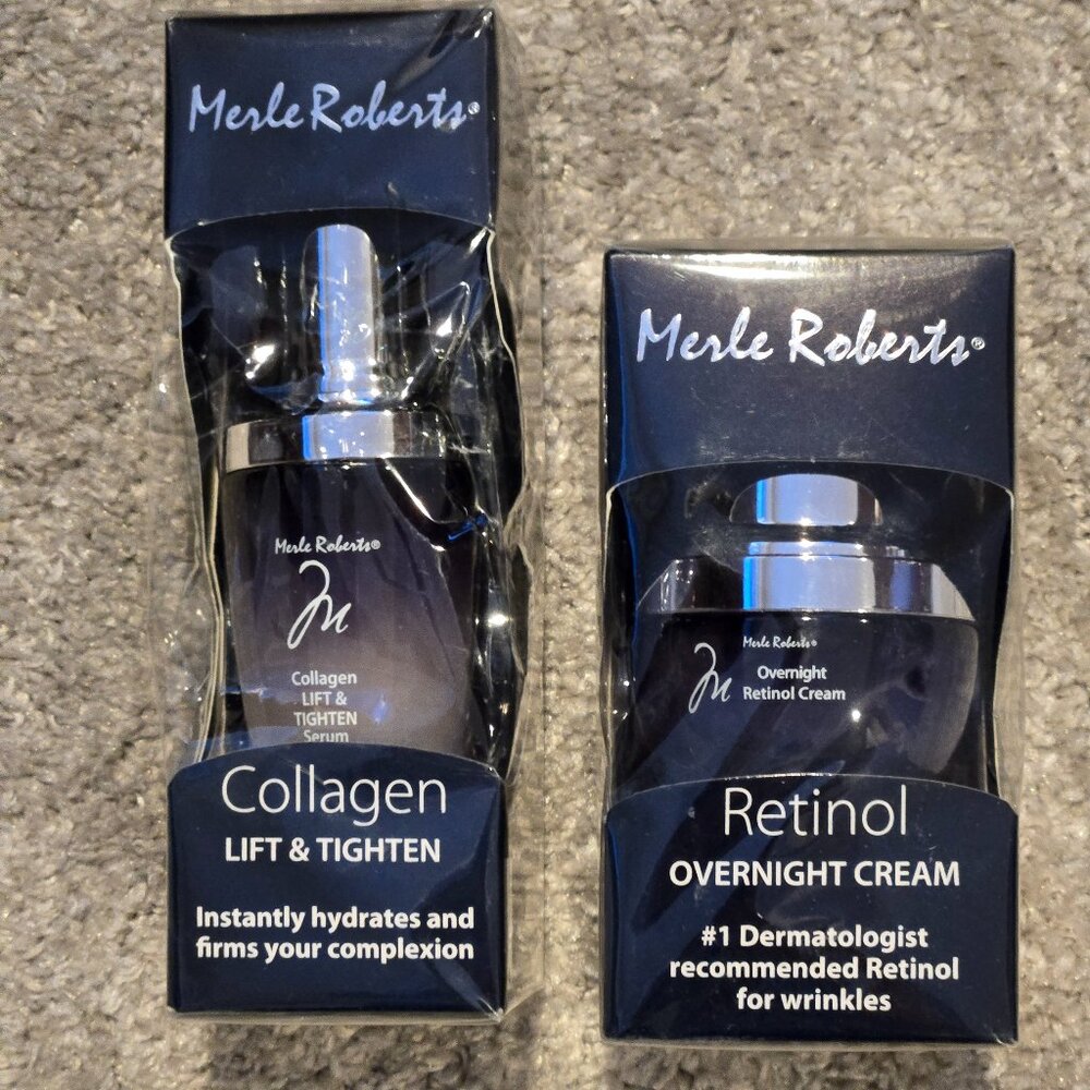 Merle Roberts Collagen Serum & Retinol Cream